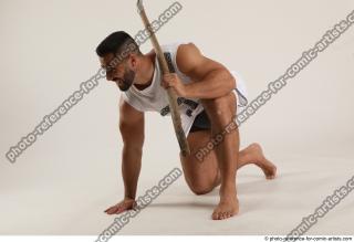 03 2019 01 ATILLA KNEELING POSE WITH SPEAR